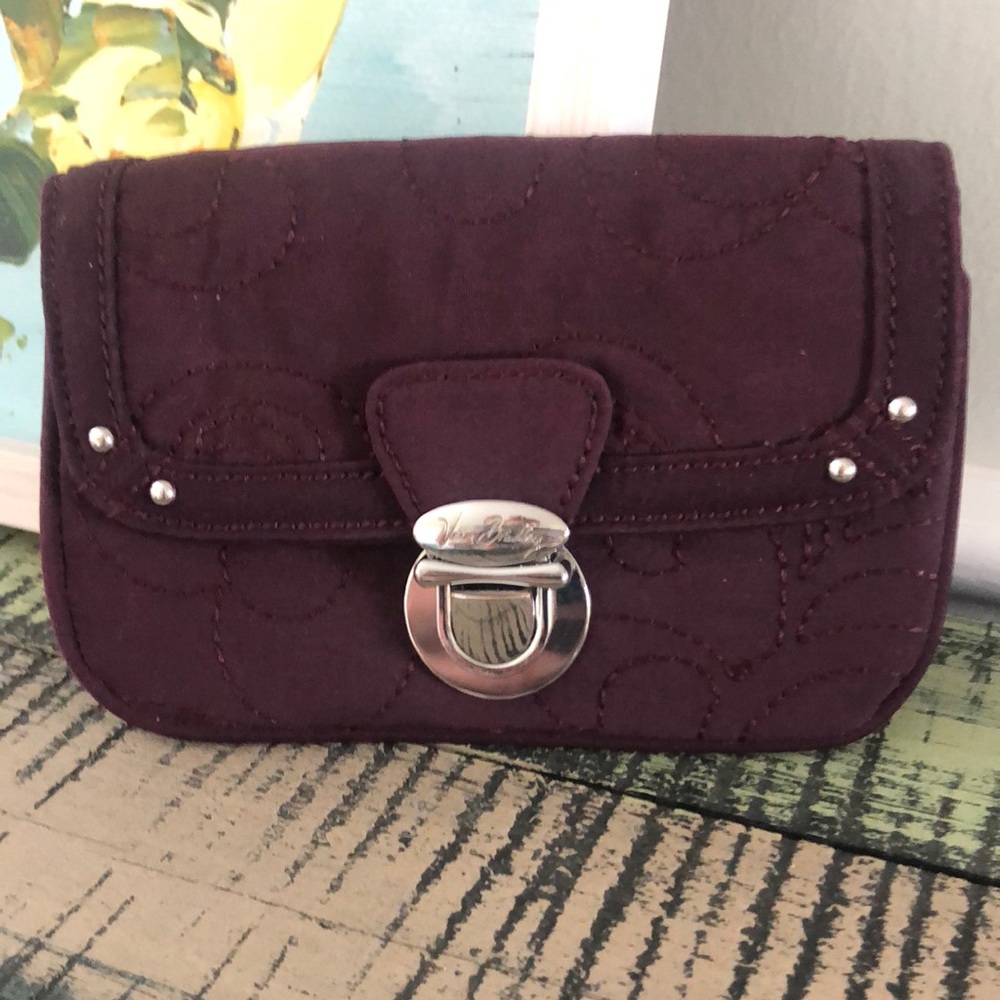 Plum Vera Bradley Change Purse
